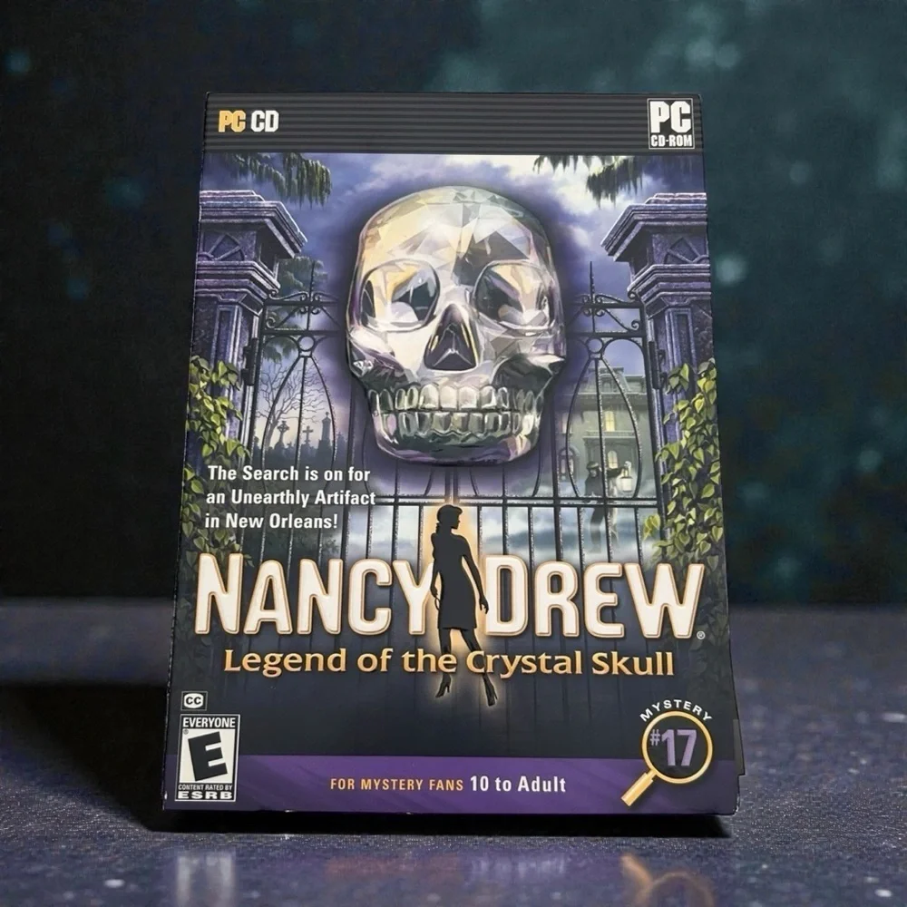 Nancy Drew Legend of the Crystal Skull #17 PC CD-ROM Computer Mystery Game